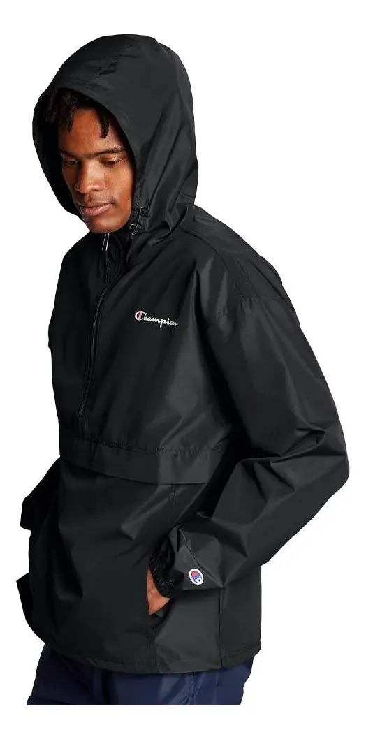 Jaqueta Corta-Vento Athletic Packable Anorak Logo Ink 2