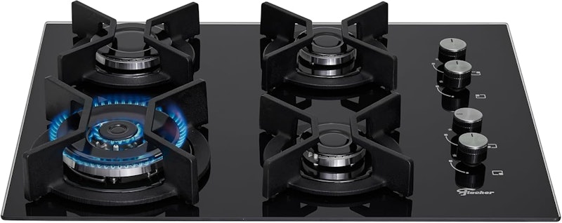Cooktop a Gás 4 Bocas Tripla Chama Infinity 1
