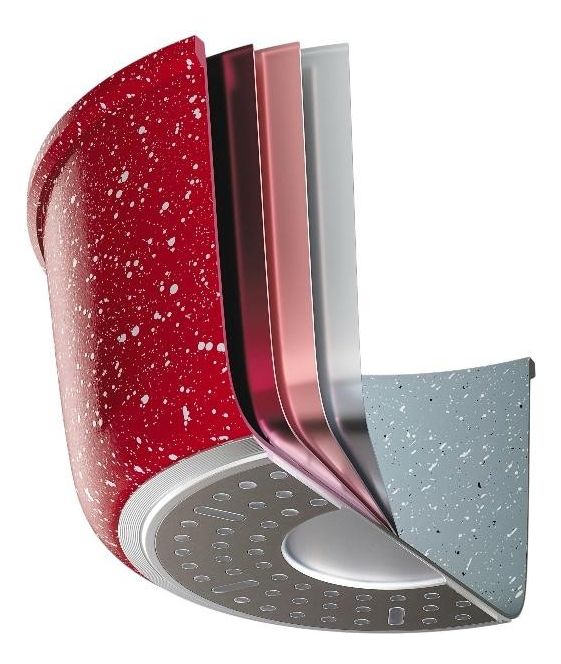 Conjunto de Panelas ColorStone 4 Peças 2