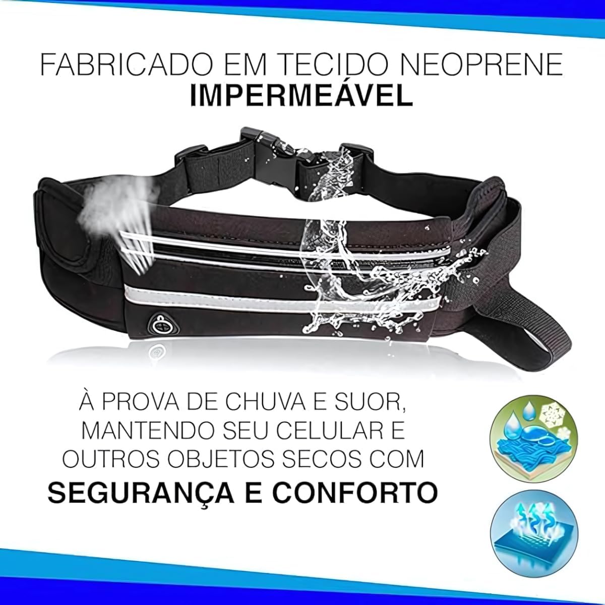 Pochete Slim Fitness Audiovoicer 5