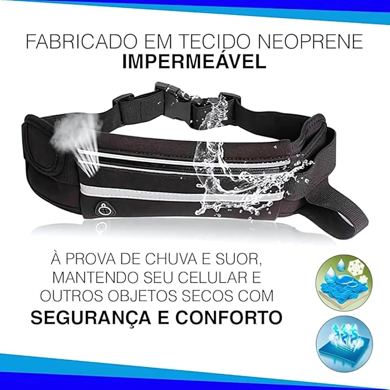 Pochete Slim Fitness Audiovoicer 5