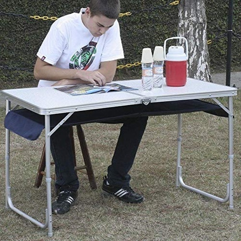 Mesa Dobrável com Organizador Top NTK 1
