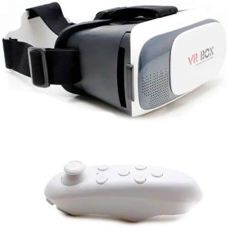 Óculos 3d Realidade Virtual com Controle Para Celular 2