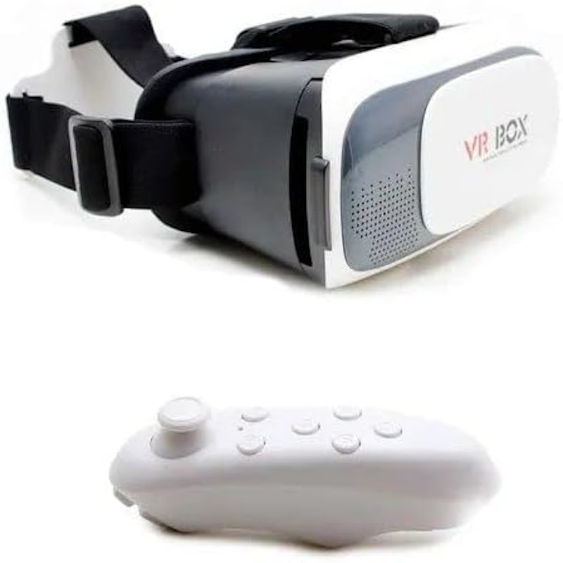 Óculos 3d Realidade Virtual com Controle Para Celular 2
