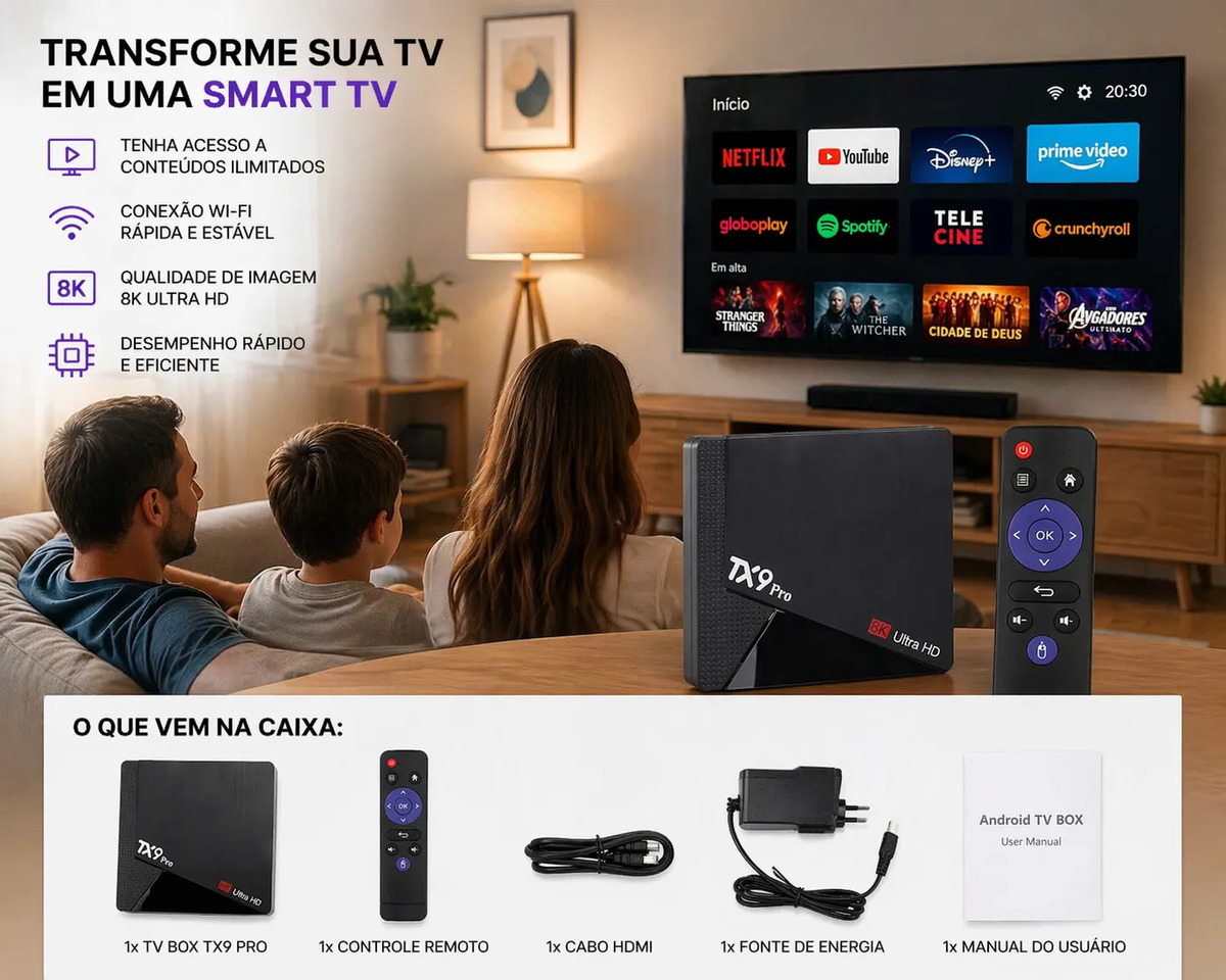 Smart Tv Box TX9 Pro 4