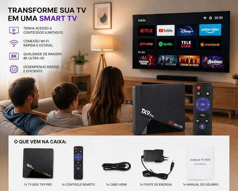 Smart Tv Box TX9 Pro 4
