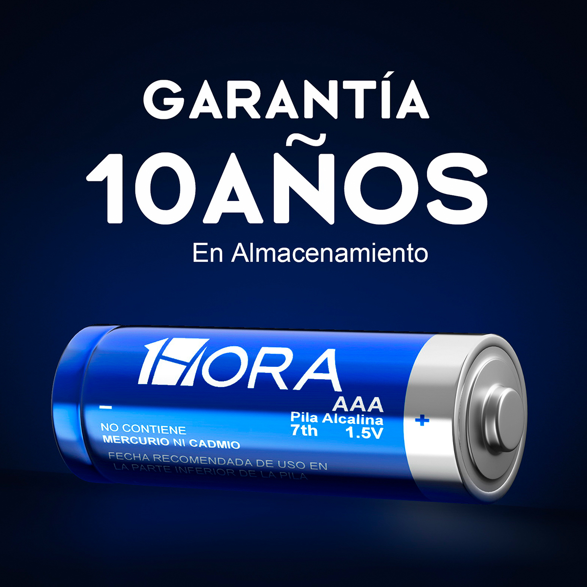 Pilhas Alcalinas AAA 7th 1Hora 3