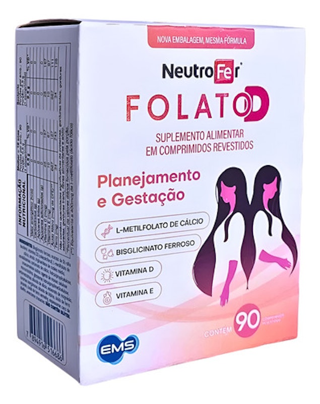 Folato D Suplemento Alimentar Neutrofer 1