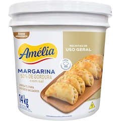 Margarina 14 kg Uso Geral 50% com Sal