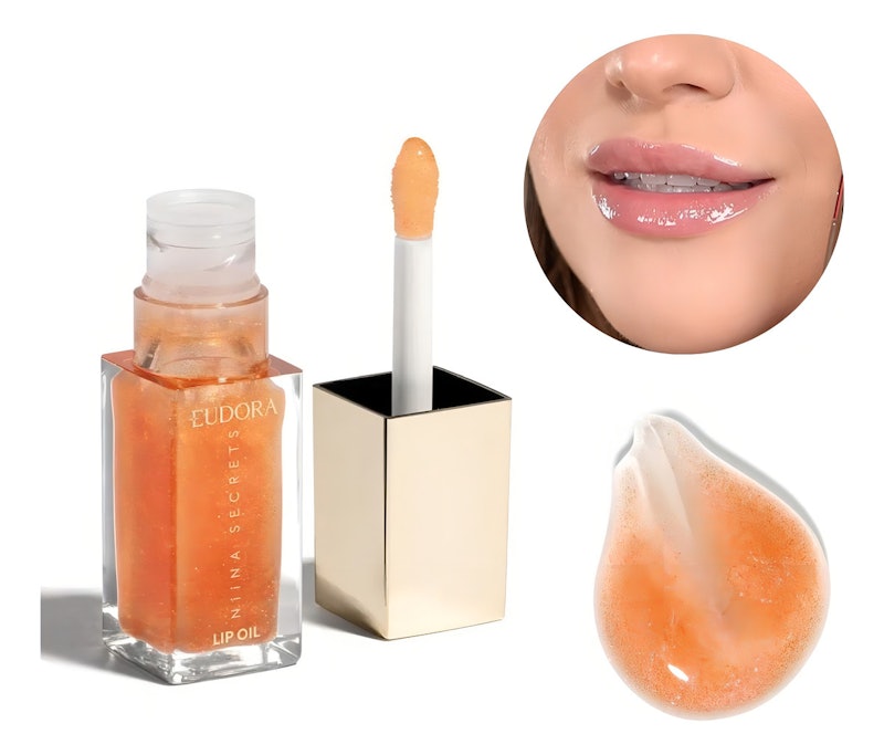 Lip Oil Shine Flowers Rosa Centifolia Niina Secrets 1