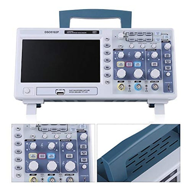 Osciloscópio Digital Hantek de Bancada DSO5102P 5