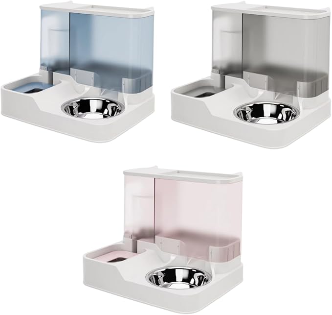 Alimentador Pet Automático com Bebedouro por Gravidade  1
