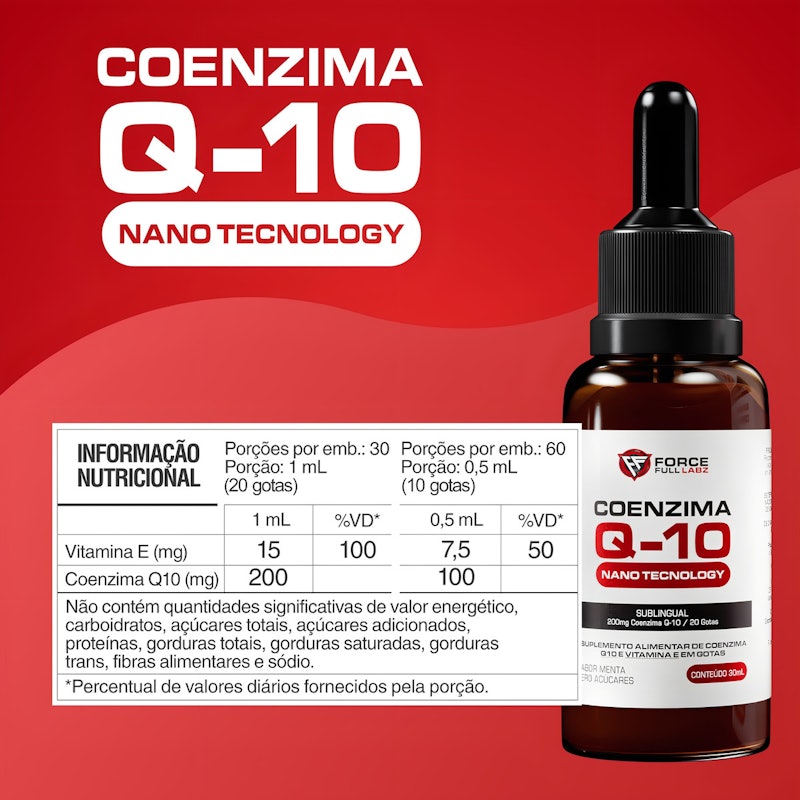 Coenzima Q10 Líquida em Gotas 2