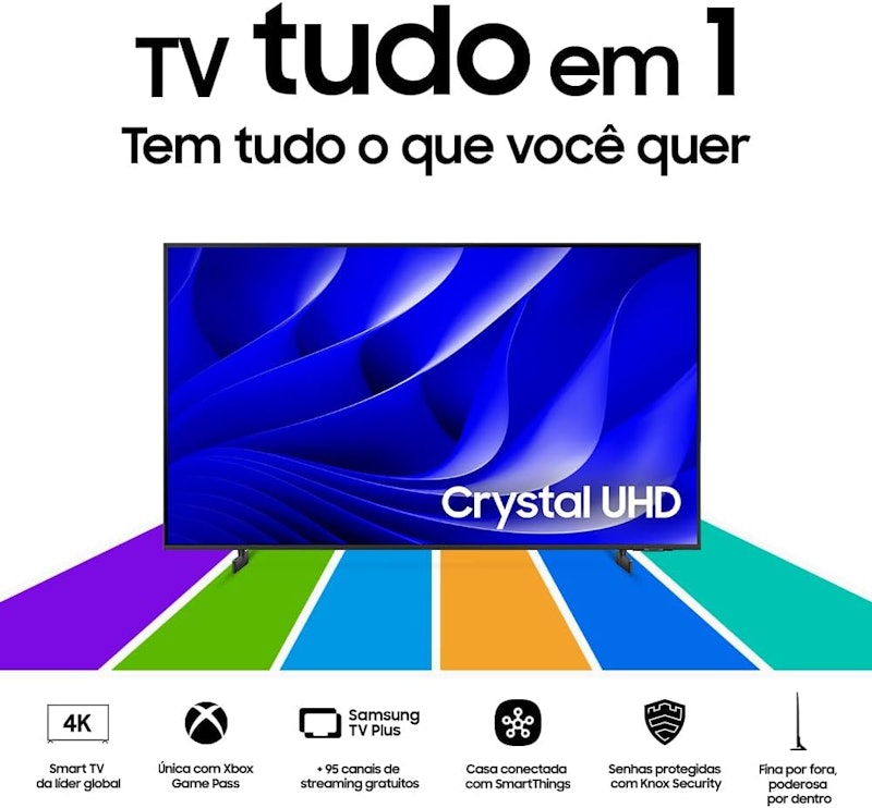 Smart Big TV 85" Crystal UHD 4K 85DU8000 2