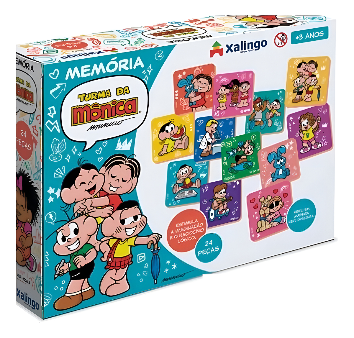 Jogo da Memória Turma da Mônica  3