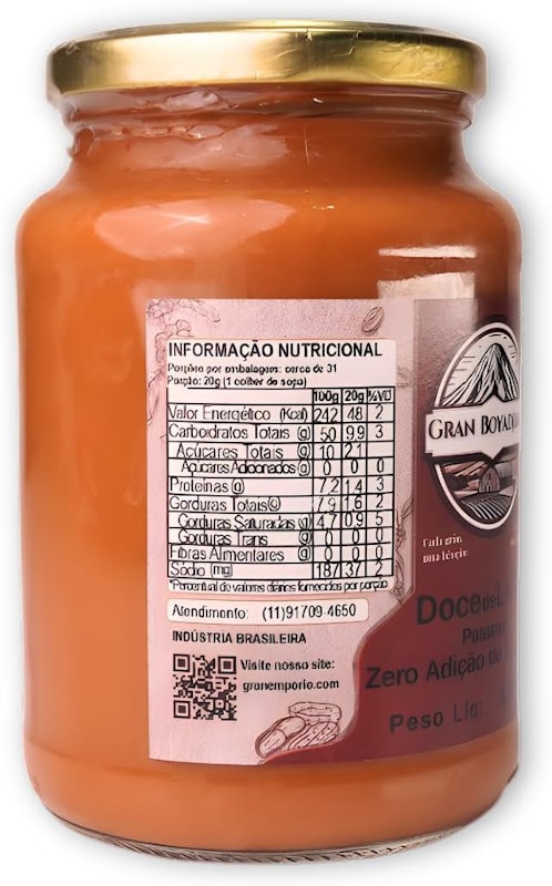 Doce de Leite Zero Adição de Açúcar 2