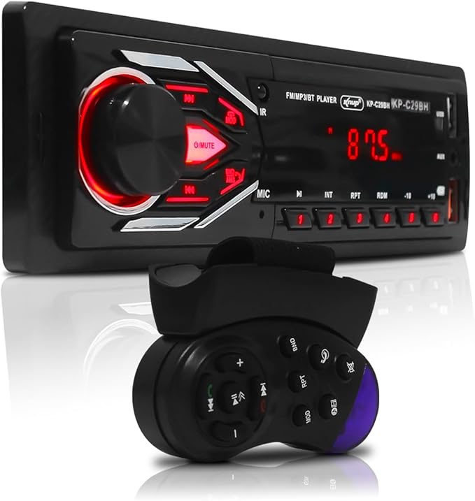 Auto Som Rádio Automotivo Universal Bluetooth KANUP 1