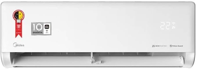 Ar-Condicionado Split 9.000 BTUs Inverter AI Ecomaster Frio Midea 4