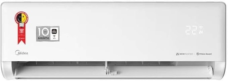 Ar-Condicionado Split 9.000 BTUs Inverter AI Ecomaster Frio Midea 4