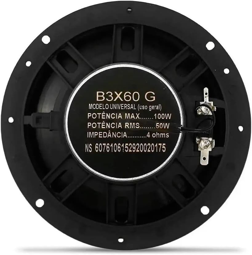 Par Alto-Falante Triaxial Bravox 6 2