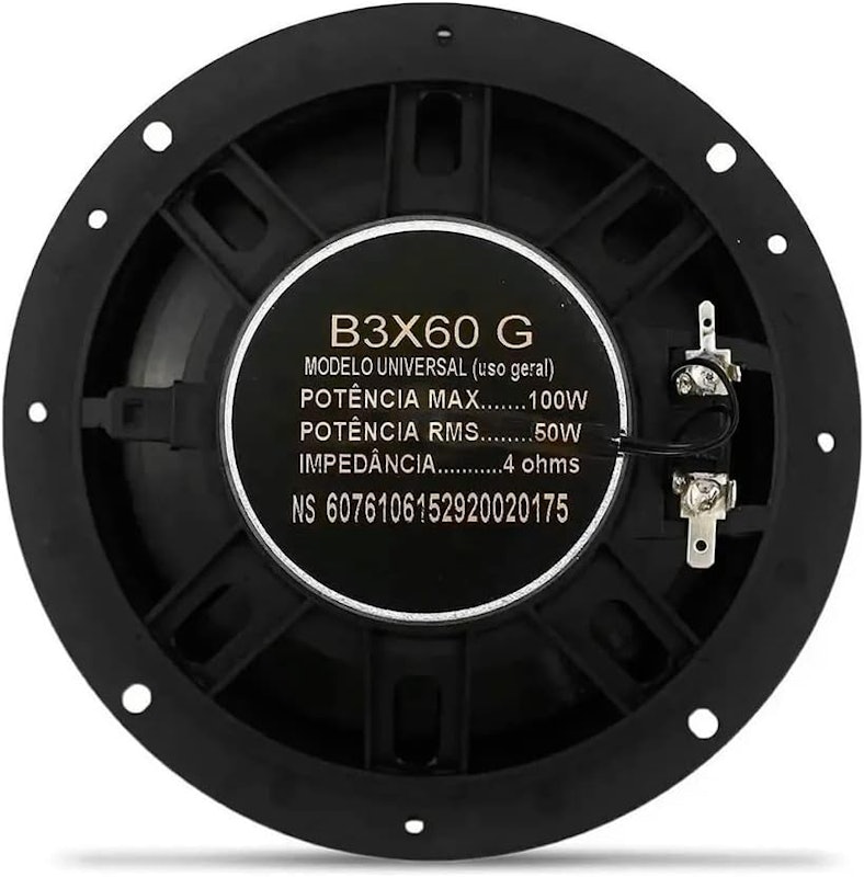 Par Alto-Falante Triaxial Bravox 6 2