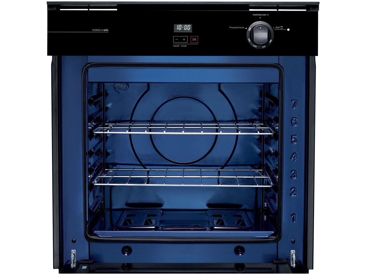 Forno de Embutir a Gás Brastemp 78 L (220 V) 2