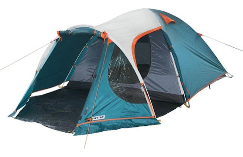 Barraca de Camping 4/5 Pessoas Indy GT NTK Coluna d’Água 2500 mm com 2 Portas e Avancê 1