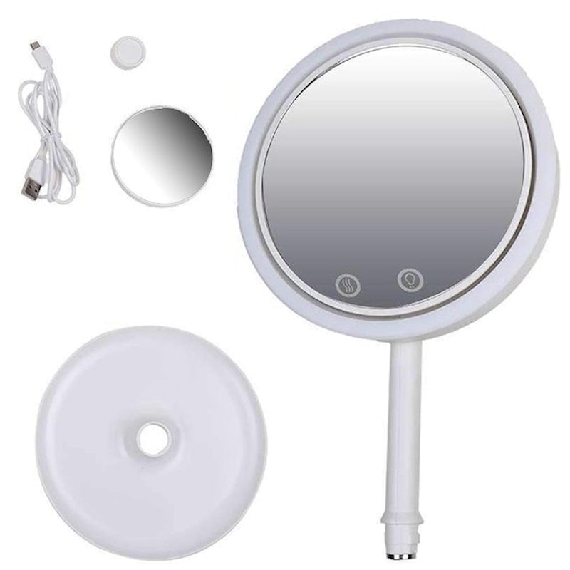 Espelho Maquiagem LED Ventilador 1