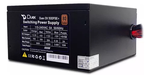 Fonte de Alimentação Duex 500 W 3