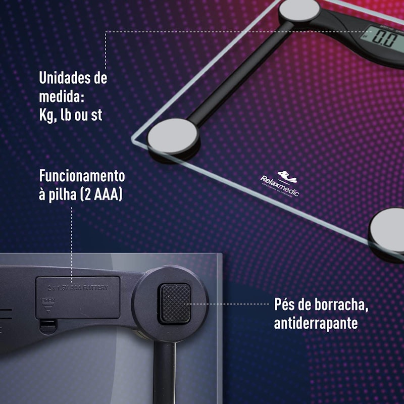 Balança Digital Body Fit 3