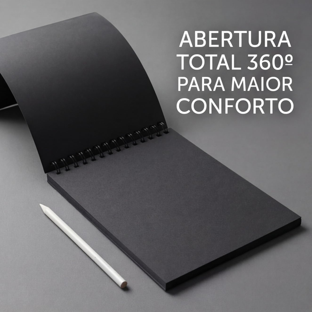 Caderno Sketchbook Desenho Artístico Profissional Esboço A4 4