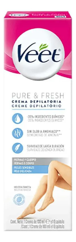 Veet Creme Depilatório Peles Delicadas 1