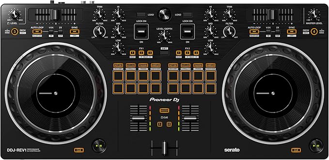 Controlador de DJ Estilo Scratching de 2 Canais para Serato DJ Lite 1