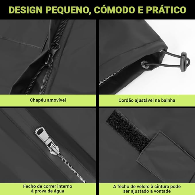 Capa de Chuva Motoqueiro Naoman 4