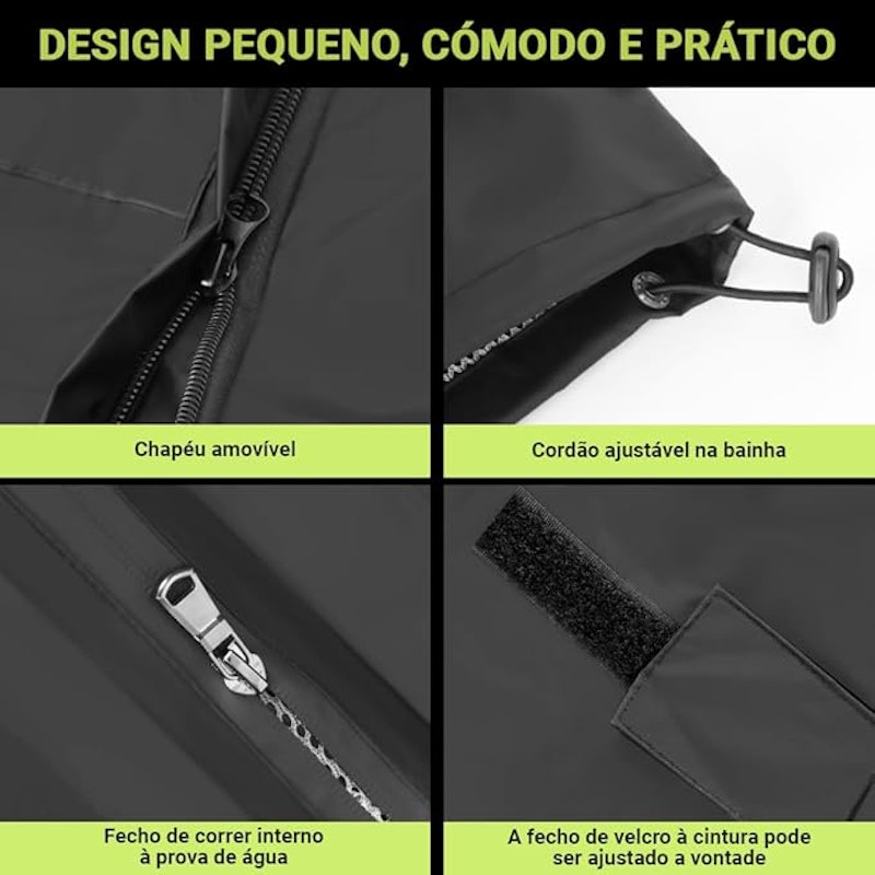 Capa de Chuva Motoqueiro Naoman 4