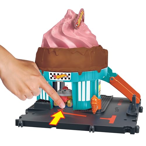 Pista Hot Wheels City Sorveteria 2