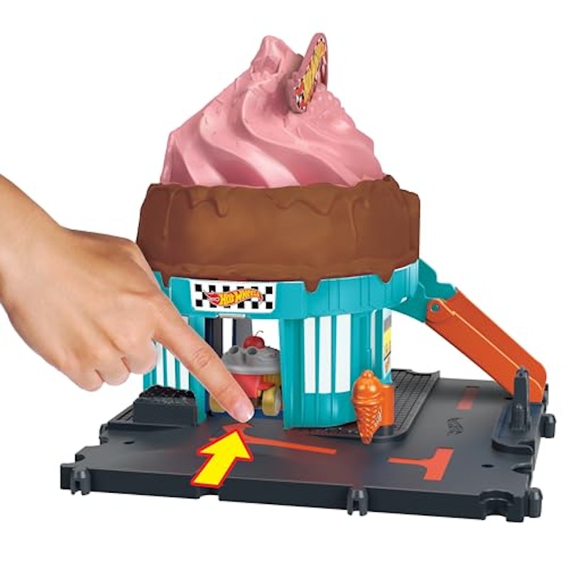 Pista Hot Wheels City Sorveteria 2