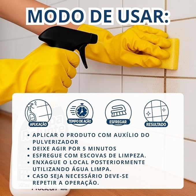 Limpa Rejunte ProClean 3