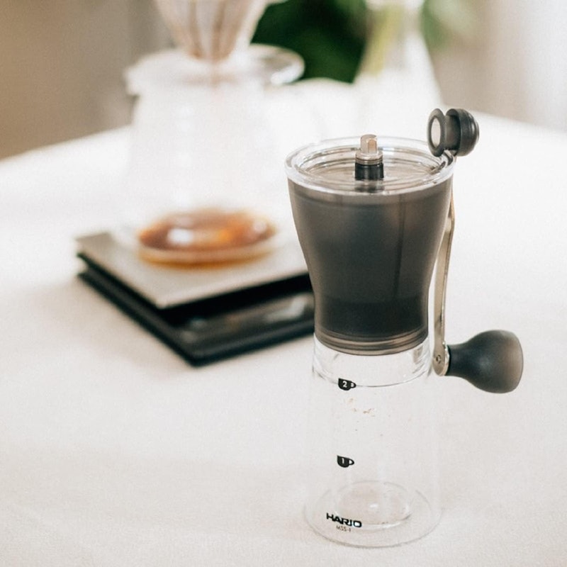 Ceramic Coffee Mill Mini-Slim + 4