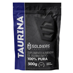 Taurina 500 g - 100% Pura Importada