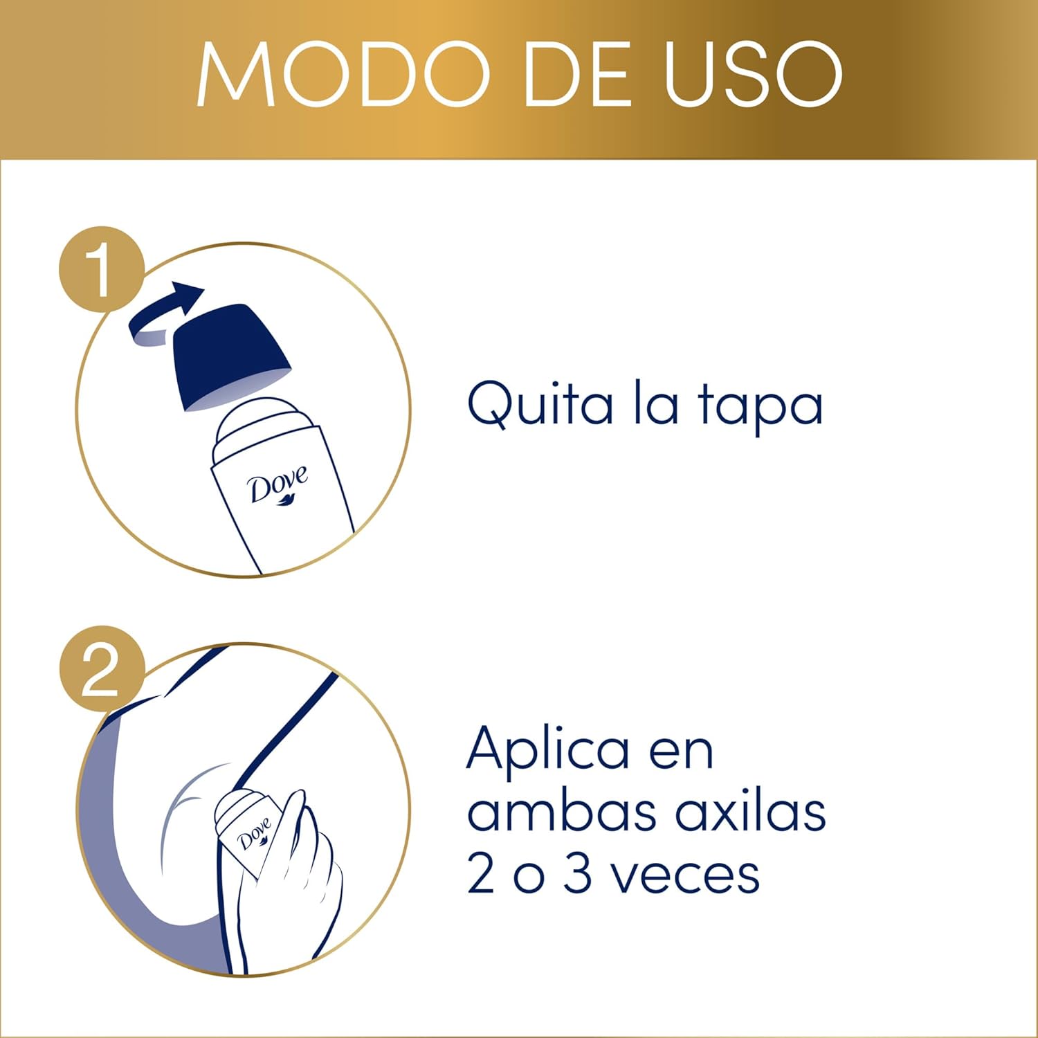 Desodorante Antitranspirante Roll On Dove Invisible Dry 4