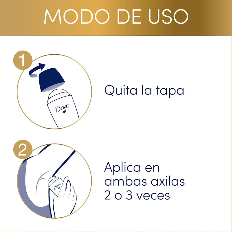 Desodorante Antitranspirante Roll On Dove Invisible Dry 4