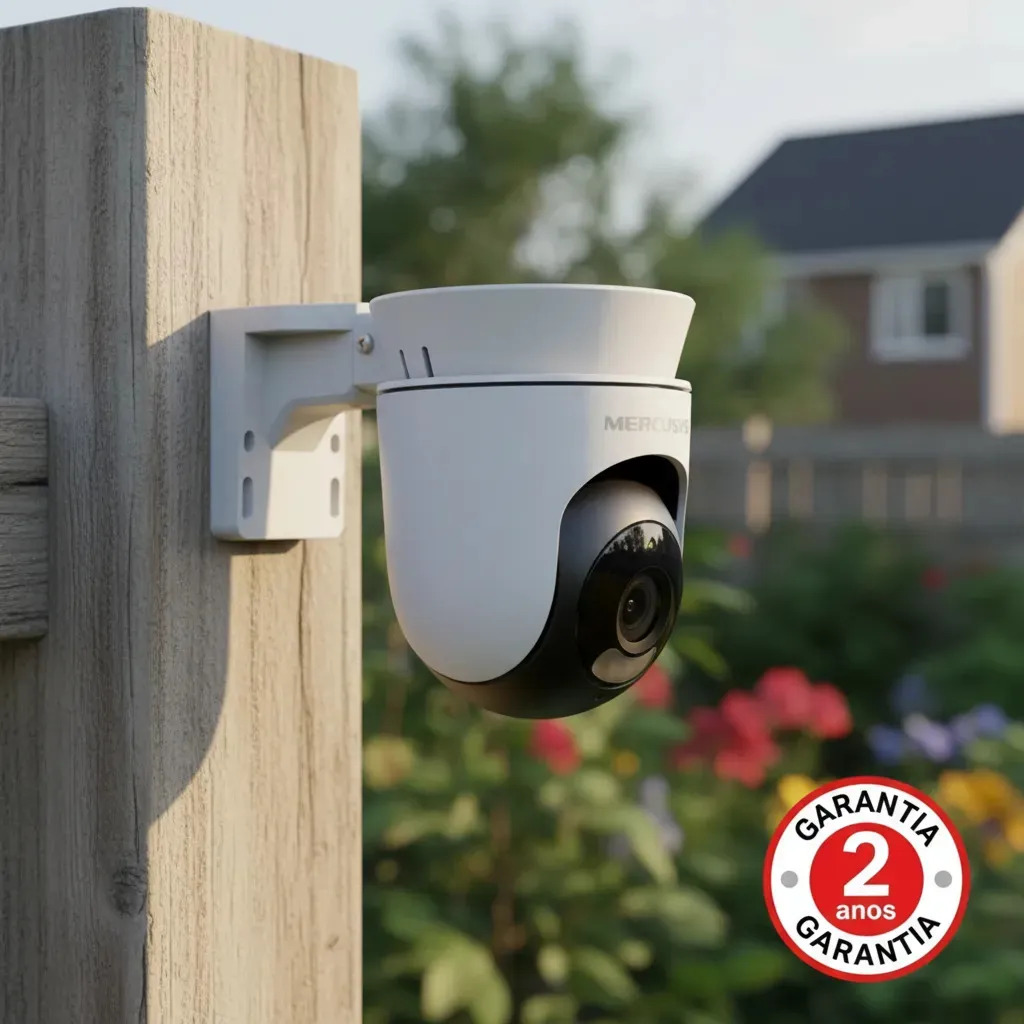 Câmera de Segurança Wi-Fi Externa Pan/Tilt 360° Mercusys 4