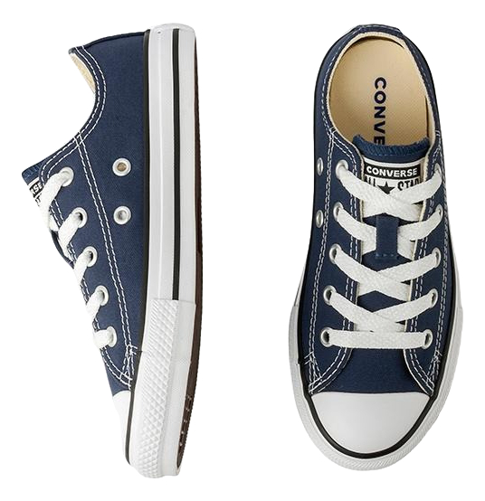 Chuck Taylor All Star Canvas Juvenil Cano Baixo 3