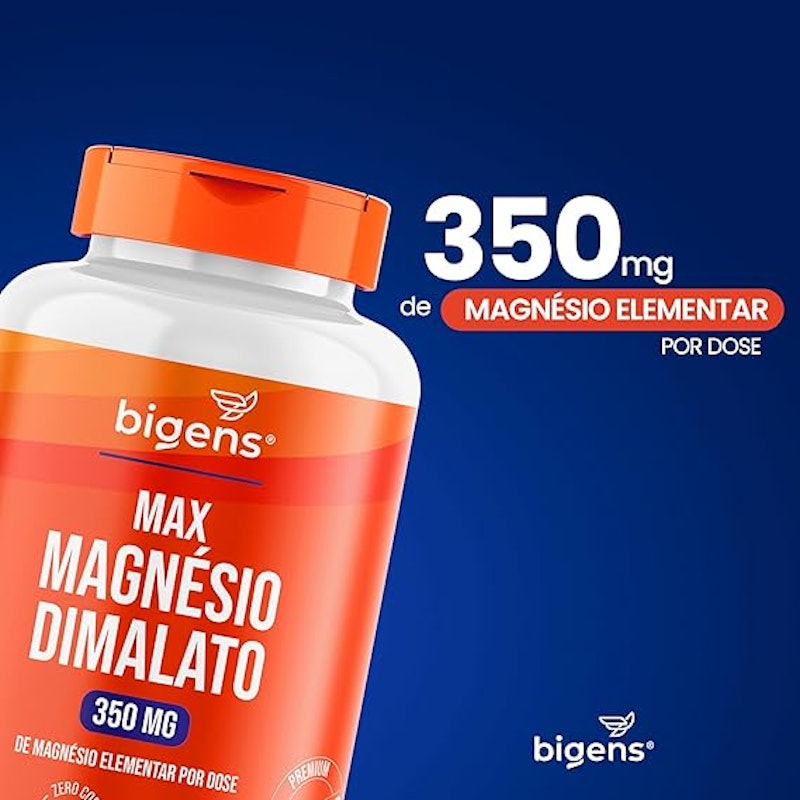 Max Magnésio Dimalato 350 mg 5