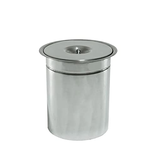 Lixeira de Embutir Inox 3 L 1