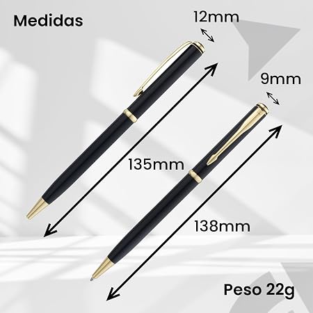 Caneta Personalizada Metal Sigma Esferográfica 2