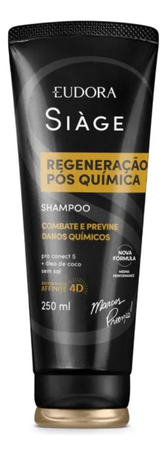 Shampoo Siàge Expert Regeneração Pós Química 1
