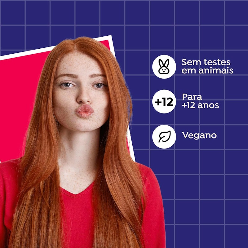 Máscara Meu Liso Matizador Vermelho 4