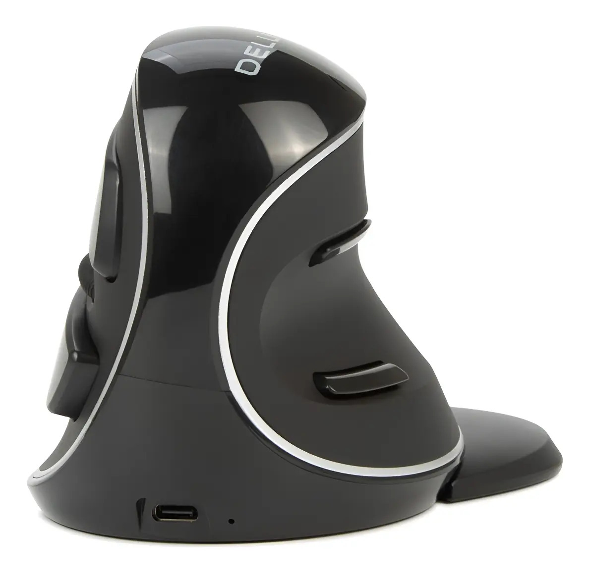 DeLux Mouse Ergonômico sem Fio com 4000 DPI 1